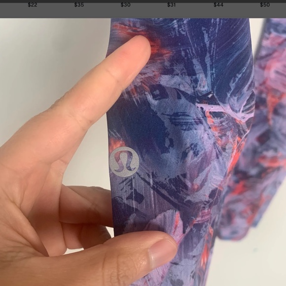 lululemon Fast &Free Leggings sz 4 28" in PUR - Picture 7 of 10